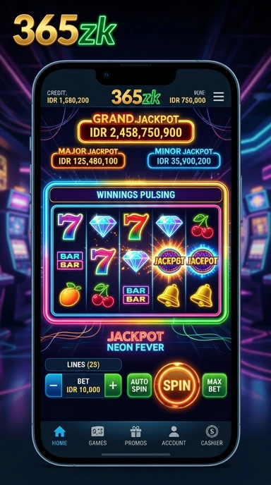 Beragam pilihan permainan menarik dalam aplikasi Download 456win APK untuk Android.