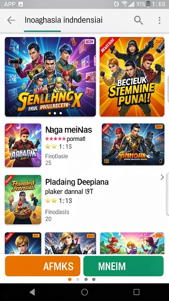 Beragam pilihan permainan menarik dalam aplikasi Download bell APK untuk Android.