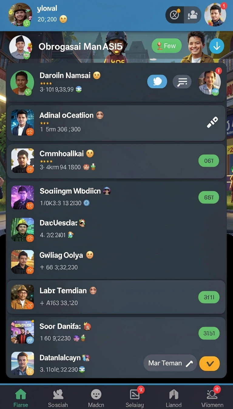 Beragam pilihan permainan menarik dalam aplikasi rr789 App APK Terbaru.